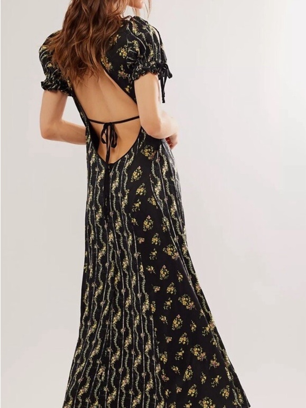 Free people midi dress with slit - Picture 4 of 4